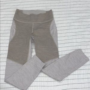 Outdoor Voices Tech Sweat Two-Tone Leggings 7/8